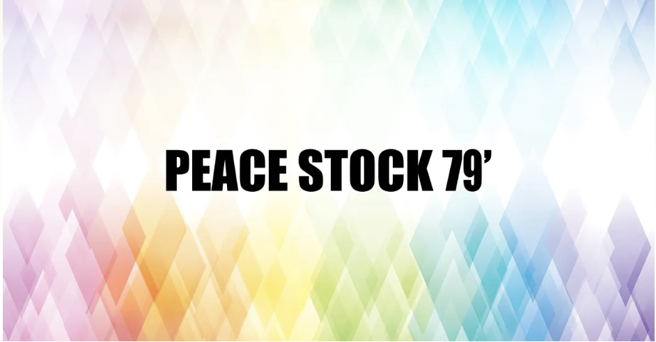 「PEACE STOCK 79’」メインサイトを公開しました！